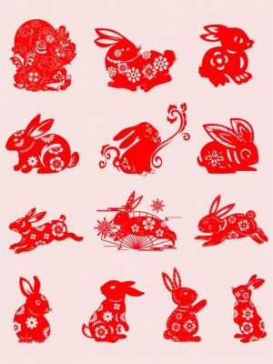 2023年兔年春节图片剪纸？兔子2023年怎么画