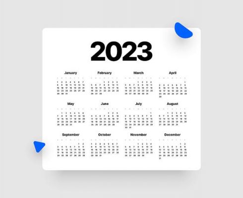 2023年七八月月历卡怎么做？2023年怎么占方格